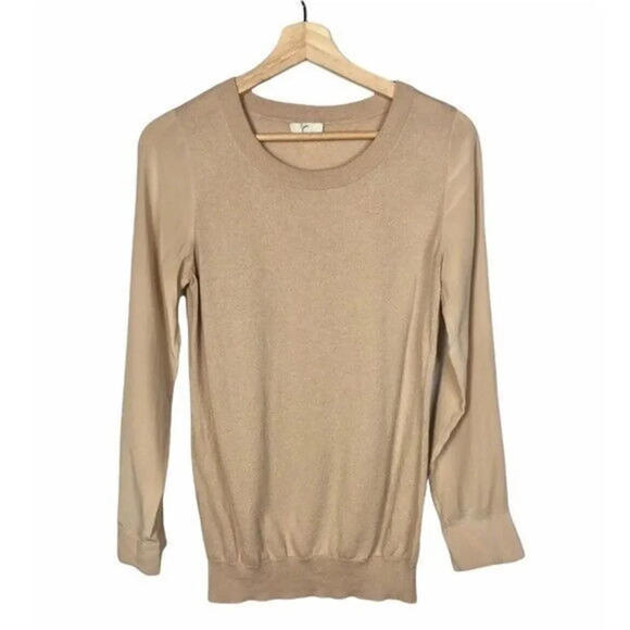 Joie Kelsea Cashmere & Silk Blend Crew Neck Pullover Sweater S - Picture 2 of 8